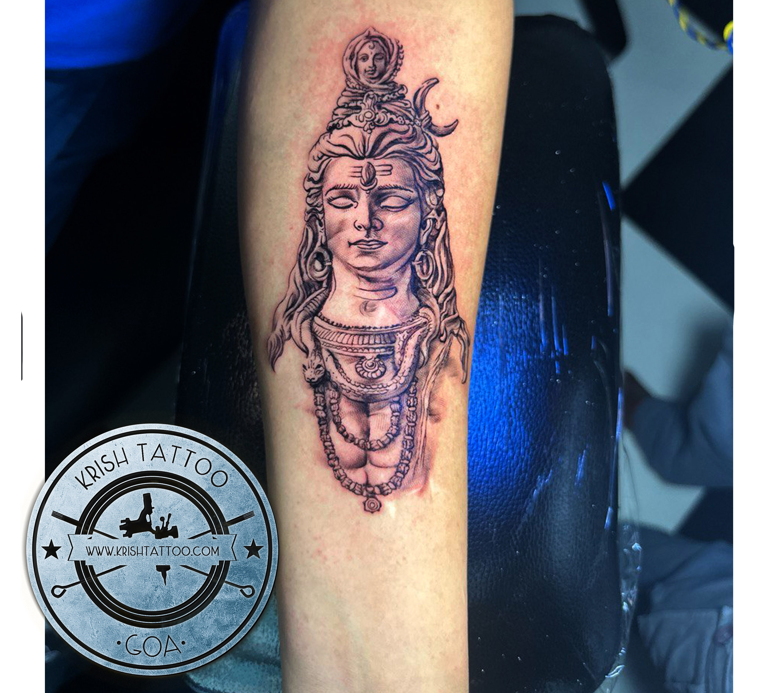 Shiva Tattoo Design in 2024